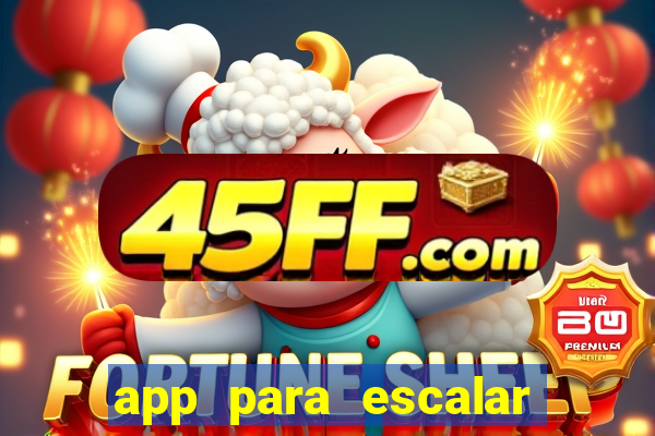 app para escalar time de futebol